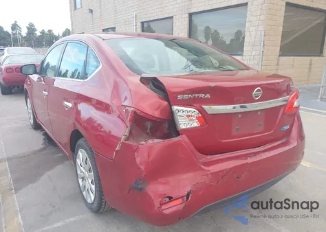 2013 Nissan Sentra Sv z USA, uszkodzony, nr VIN 3N1AB7APXDL702664